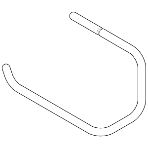 Dornbracht Bügel Papierhalter 081870501-08 platin