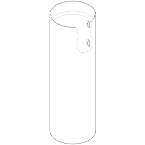 Dornbracht housing toilet brush 082301503-06 matt platinum