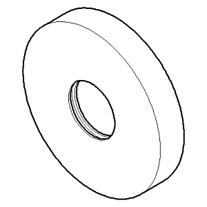 Dornbracht rosace DG+support de douche - 082762500-06 platine mat