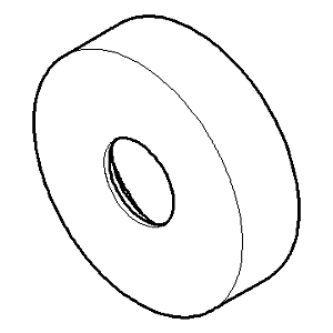 Dornbracht Rosette, universal - chro 082797500-00 65x55x20_chrom