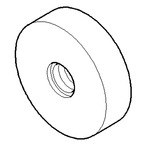 Dornbracht rosace Haken - 082797501-00 chromé