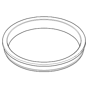 Dornbracht Führungsring Glashalter 08281050590 roh