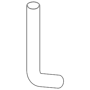 Dornbracht Tuyaux porte-papier de rechange 082825518-00 chromé