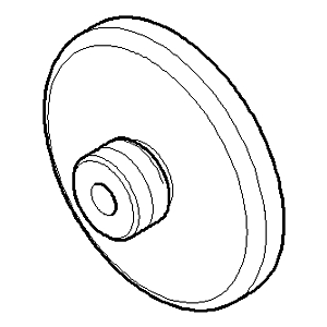 Dornbracht Haken - platine 083011550-08 platine