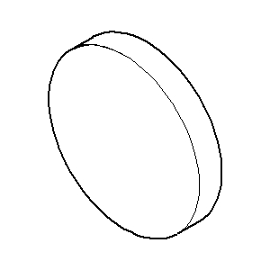 Dornbracht Stopfen glatt (D30/M8) 083120531-10 weiß matt