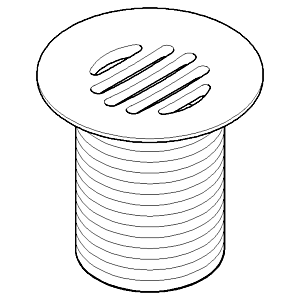 Dornbracht gobelet G1 2000 /4 f.10.110.9 091101025-06 platine mat