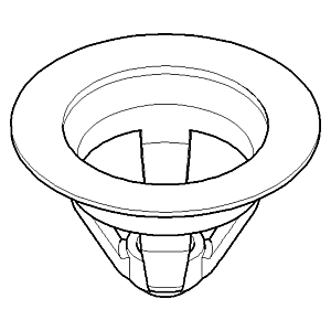 Dornbracht goblet - matt platinum 091101038-06 matt platinum