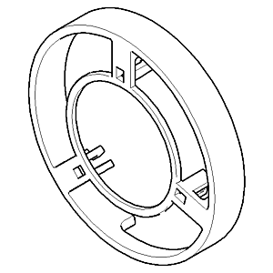 Dornbracht Abdeckung - platin matt 091101108-06 platin matt