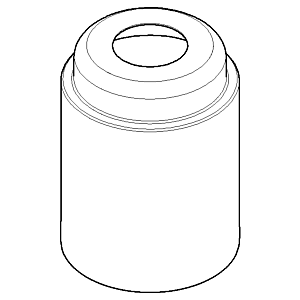 Dornbracht Haube Wannenr.-EHM - chro 091102111-00 100x60x60_chrom