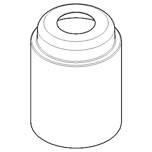 Dornbracht Haube Wannenr.-EHM a.Flie 091102112-00 chrom