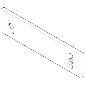 Dornbracht Platte - 091102120-00 245x75x30_chrom