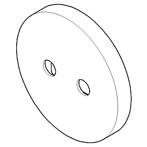 Dornbracht Platte-Sensor - 091102124-00 chrom