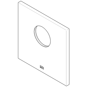 Dornbracht X- Stream - EHM BRB, Abde 091102130-00 chrom