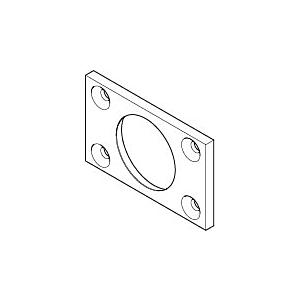 Dornbracht Platte Seitenbrause Water 09110213890 roh