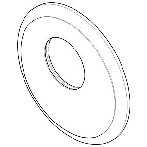 Dornbracht couvercle xTOOL THM 091102163-06 platine mat