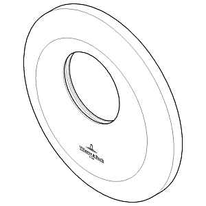 Dornbracht couvercle xTOOL THM 091102164-00 chromé