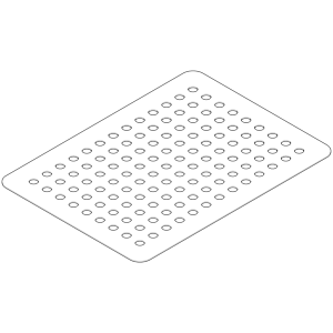 Dornbracht plate - 091102205-00 chrome