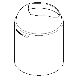 Dornbracht Haube 091102289-06 platin matt