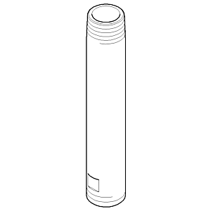 Dornbracht ceiling connection pipe 091103018-09 brass