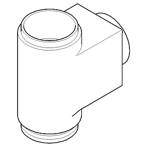 corps de connecteur Dornbracht - 091103052-00 chromé