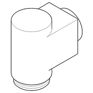 Dornbracht Anschluss-Koerper - 091103053-00 chrom