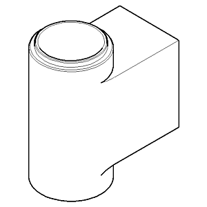 Dornbracht connection 091103054-06 091103054 31.5 x 62 x 57 mm matt platinum