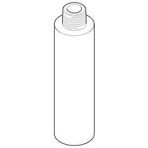 raccord au plafond Dornbracht 35 mm - 091103080-06 platine mat