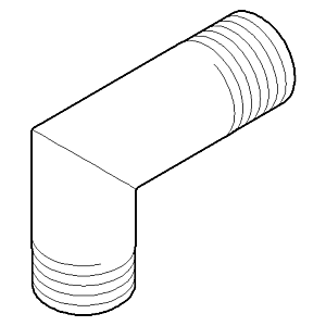 Dornbracht raccord de douche G 2000 /2x G 091103121-08 platine