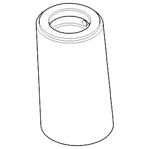Dornbracht Anschluss EHM-Zweiloch-WT 09111005310-00 chrom