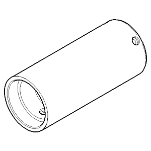Dornbracht Anschluss 09111008120-00 09111008120 D.30 x 69 mm chrom