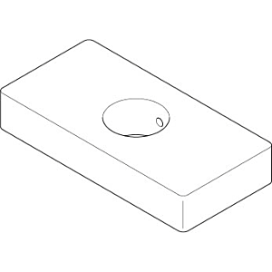 Dornbracht Aufnahme 09111009190 118x58x20