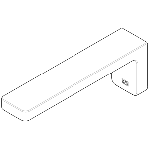 Dornbracht Al 200mm wt-wb lulu - 09117109010-06 platin matt