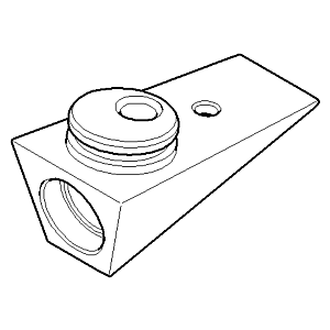 Dornbracht sortie Bidet 091173003-47 champagne