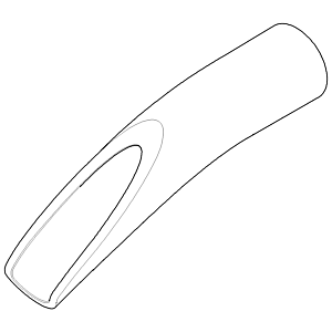 Dornbracht Auslauf WT- Wand 180 mm 09119404110-00 200x65x65_chrom