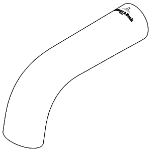 Dornbracht Auslauf WFB-Wand 091195005-47 champagne