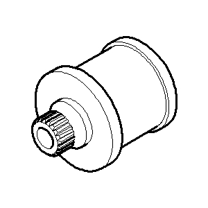 Dornbracht Rastb-aufn.duravit/tara - 091212008-06 25x65x20_platin mat