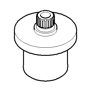 Dornbracht RASTB-AUNN.TARA UPV - pla 091212014-06 35x30x30_platine mat