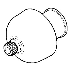 Dornbracht Venti locking socket holder 091212016-00 chrome