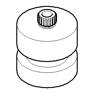 Dornbracht support Square chromé 091212031-00 091212031 D 26,5 x 12 mm chromé
