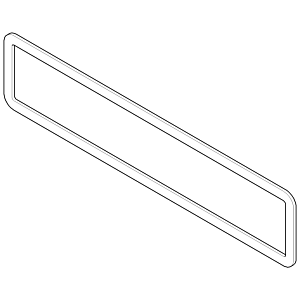 Dornbracht frame seal WaterBar 09140313390 raw