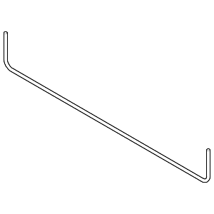 Dornbracht Rundschnur d2 x 205 mm 09140350490 roh