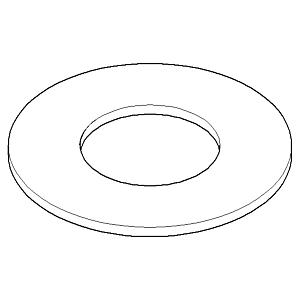 Dornbracht Dichtung 75 x 37 x 3 09140505990 roh