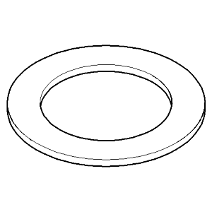 Dornbracht bottle seal GU265 F00 AB 09140506190 raw
