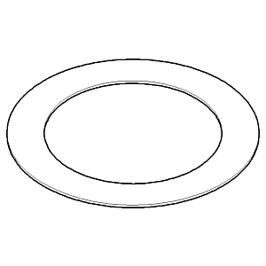 Dornbracht Joint G 80 x 56,5 x 09140601090 80,0 x 56,5 x 1,0 mm