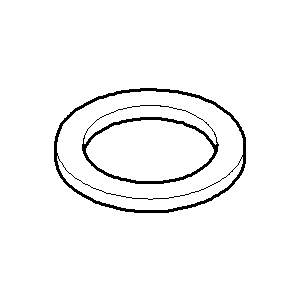 Dornbracht seal 24.0x17.0x2.0 fiber 09142001090 091420010 24.0 x 17.0 x 2.0 mm