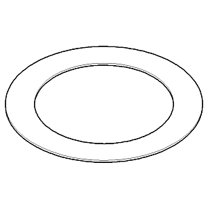 Dornbracht Fi-dicht.80 x 56,5 x 1, 09144000990 091440009 80,0 x 56,5 x 1,0 mm