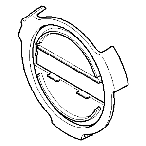 Dornbracht holder for wall spout 09160103090