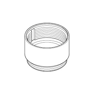 extension de manche Dornbracht 25 mm 09170119190 brut