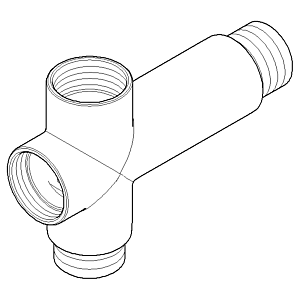 Dornbracht conversion de corps Standb 091709048-00 chromé