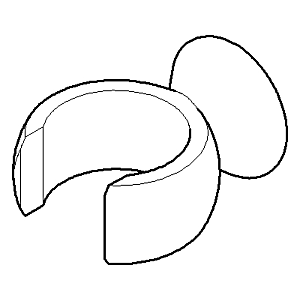 fourche Dornbracht , HBR - 091720015-00 chromé